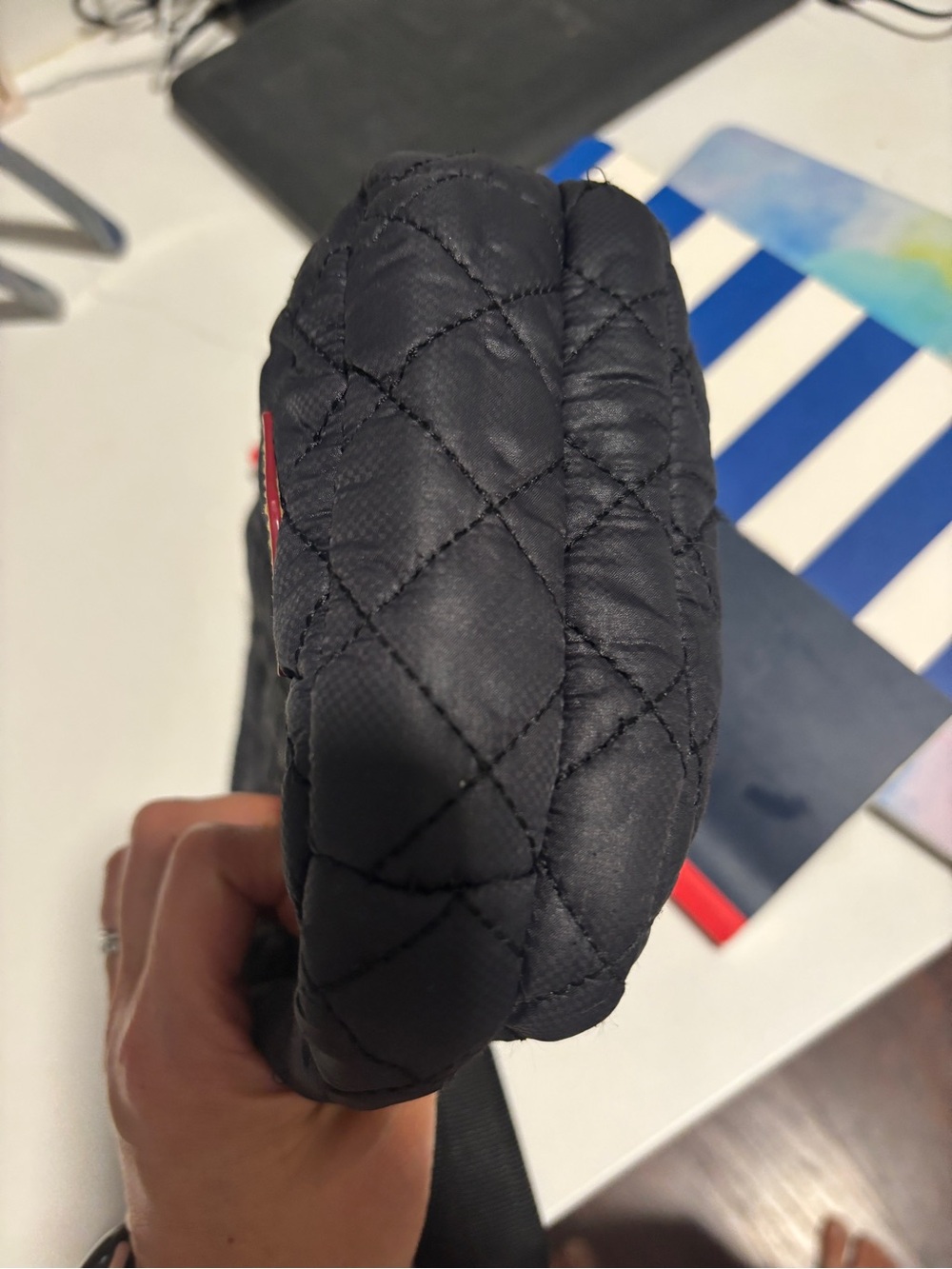 MZ Wallace Black small Quilted Crossbody Bag - Picture 9 of 13
